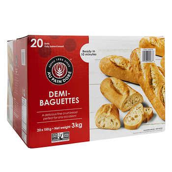 costco frozen baguette cooking instructions|costco frozen bread dough.